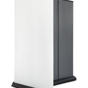 Roll-up Fondo valge/must