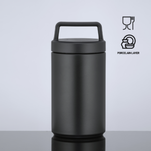 Nordic toidukonteiner vasekihi ja portselankattega, 800 ml