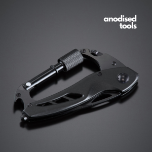 Optima kokkupandav nuga karabiiniga