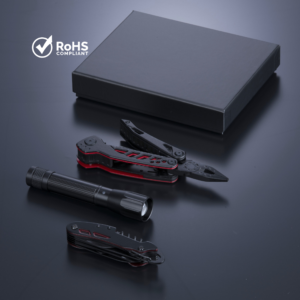 Optima Set II: multitööriist, taskunuga ja keskmise suurusega taskulamp