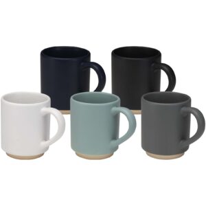 Camilla 180 ml stackable ceramic mug with matte finish