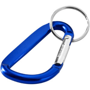 Timor RCS recycled aluminium carabiner keychain