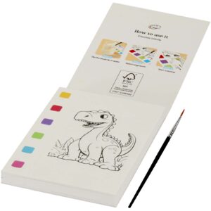 Quell colouring book and water brush pen set