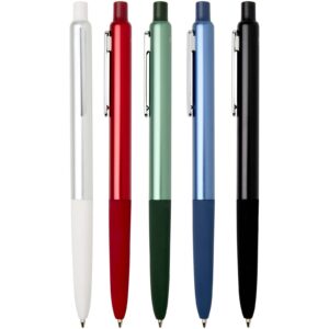 Soffit recycled aluminium click anodized ballpoint pen (blue ink)
