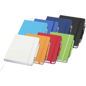 Spectrum A5 recycled notebook and ballpoint pen set