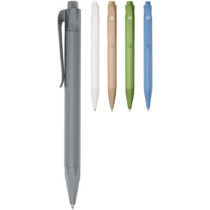 Terra corn plastic ballpoint pen (blue ink)