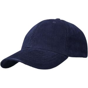 Hutton 6 panel 280 g/m² recycled corduroy cap