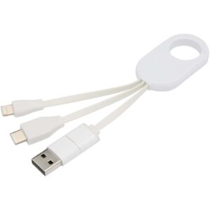 Troop 4-in-1 recycled plastic charging cable