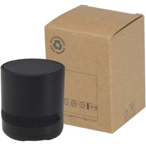 Hunor 3W recycled plastic wireless speaker