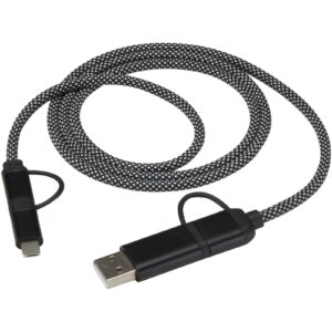 SMART 65W 100 cm RCS recycled magnetic 5-in-1 charging cable