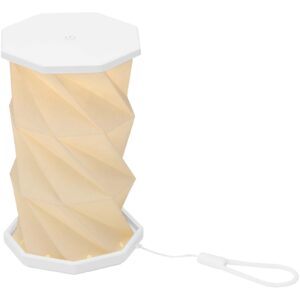 Celestia foldable recycled plastic table lamp