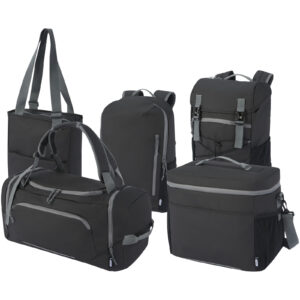 Aqua 15.6" GRS recycled water resistant laptop backpack 23L