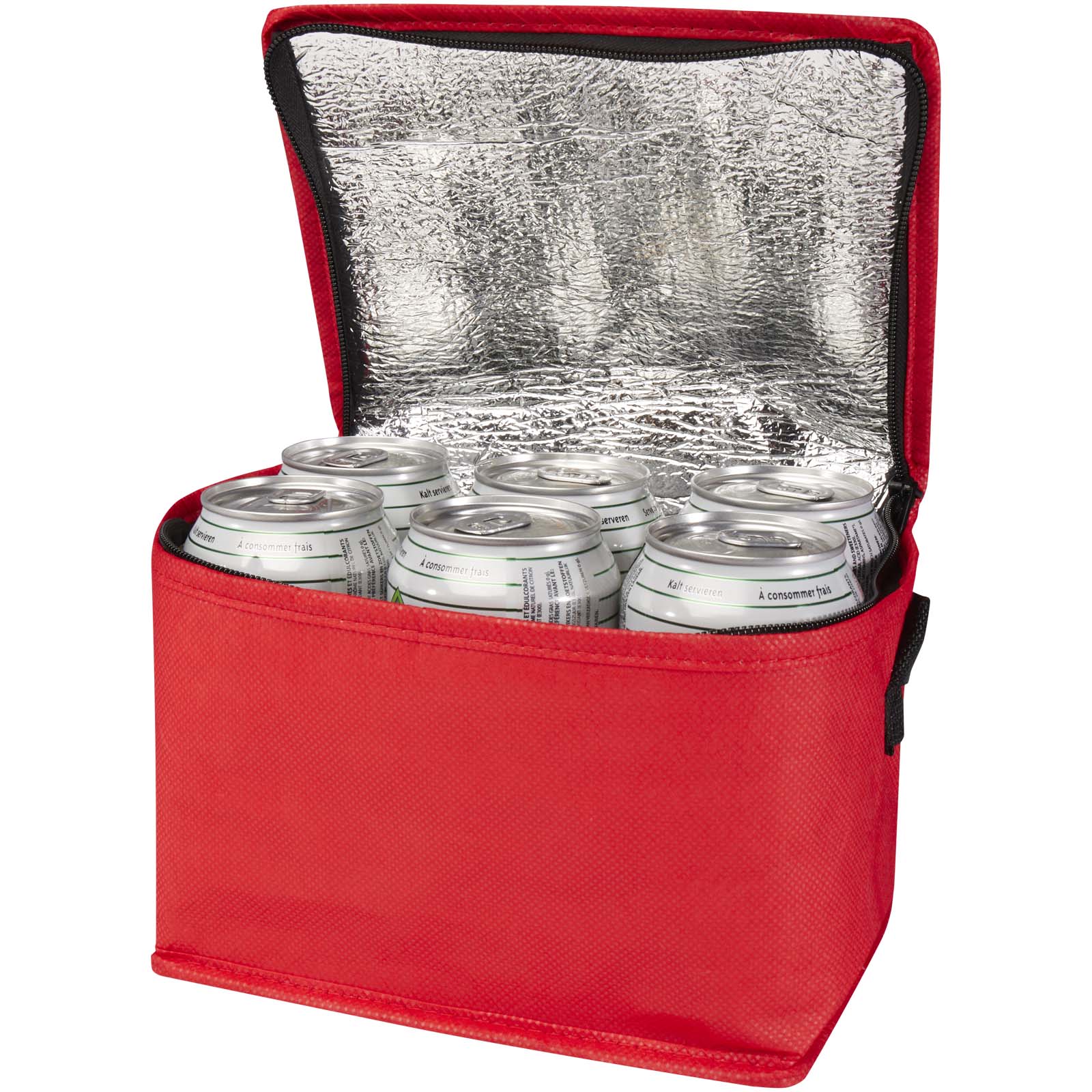 Spectrum 6-can recycled non-woven cooler bag 4L