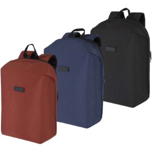 Luma 15" GRS recycled anti-theft laptop backpack 10L