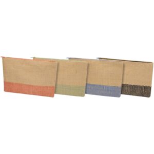 Rhythm straw paper zipped pouch 3L