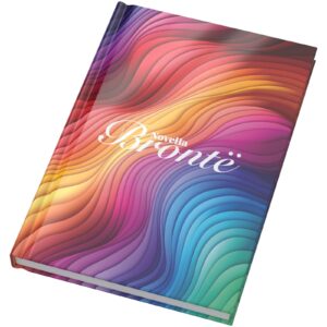 Novella Brontë A5 glossy hard cover notebook - 100 sheets
