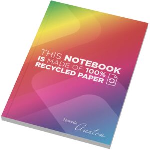 Novella Austen A5 recycled soft cover notebook - 100 sheets