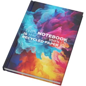 Novella Brontë A5 recycled hard cover notebook - 100 sheets