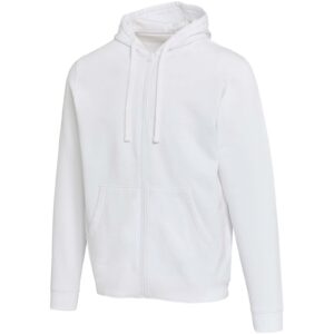 Jasper 280 g/m² OCS organic recycled unisex full zip hoodie