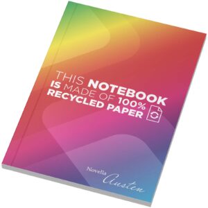 Novella Austen A6 recycled soft cover notebook - 50 sheets